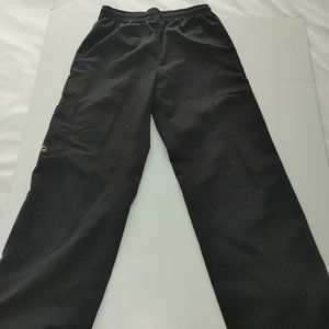 VINTAGE BETTY BOOP Woman's High Rise Scrub Pants Black Size L Used